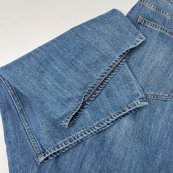 Aritzia Denim Forum Bo Mid Rise Slouchy BF Jeans Size 27 - Picture 15 of 16